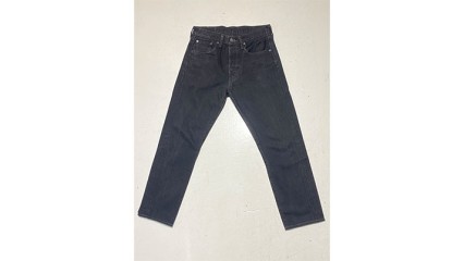 Levis 501CT  後染めBLACK 30inch